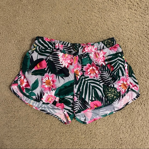 Old Navy Active Tropical Running Shorts - M - Picture 2 of 3